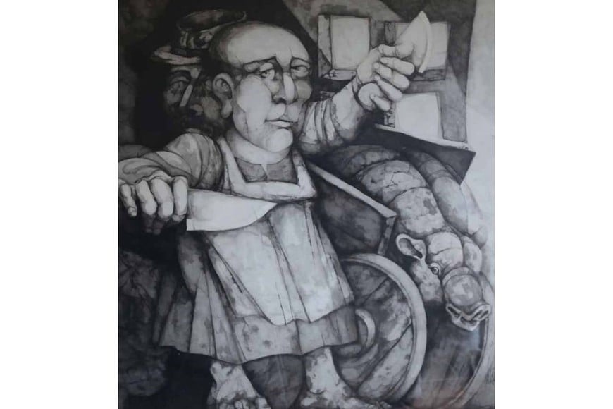 "El carnicero". Foto: Colección Jorge Ludueña