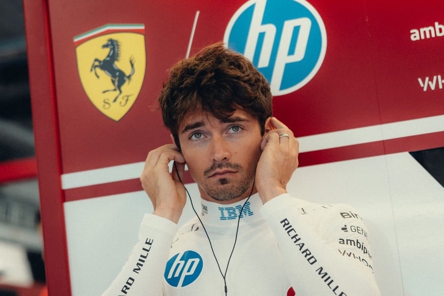 Leclerc fue el más rápido por la mañana