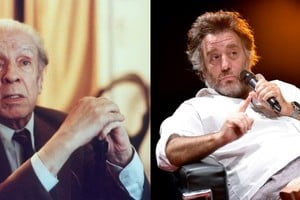 El celebrado escritor y el cineasta, conocido por películas como “Historias extraordinarias” (más de cuatro horas) y “La flor” (casi 14). Fotos: Noticias Argentinas