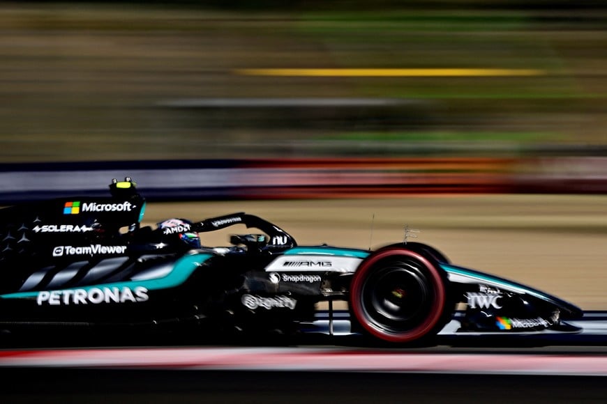 Formula One F1 - Hungarian Grand Prix - Hungaroring, Budapest, Hungary - July 24, 2026
Mercedes' Andrea Kimi Antonelli during practice REUTERS/Marton Monus