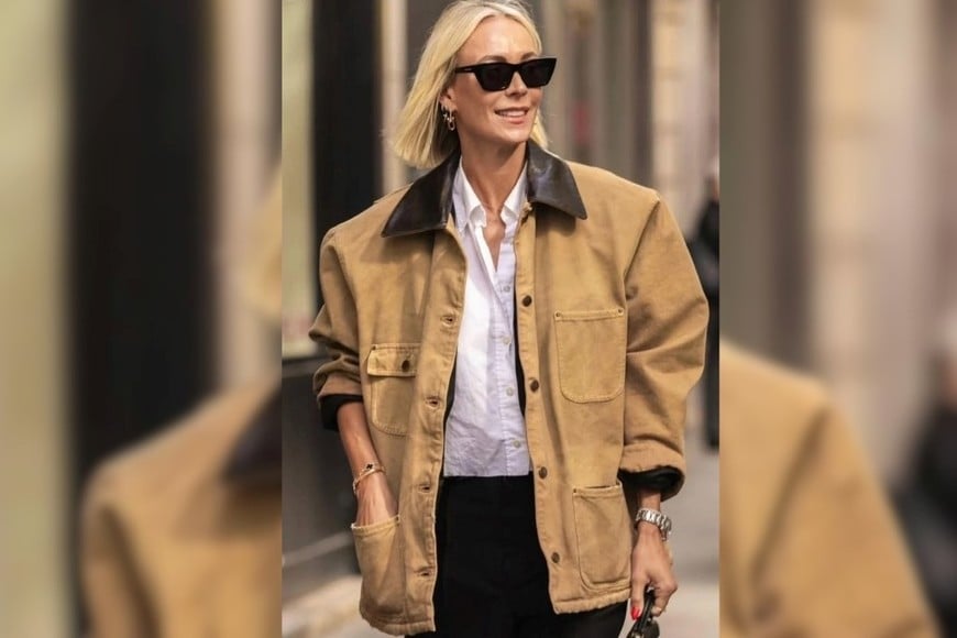 La barn jacket se convirtió en un básico del street style.