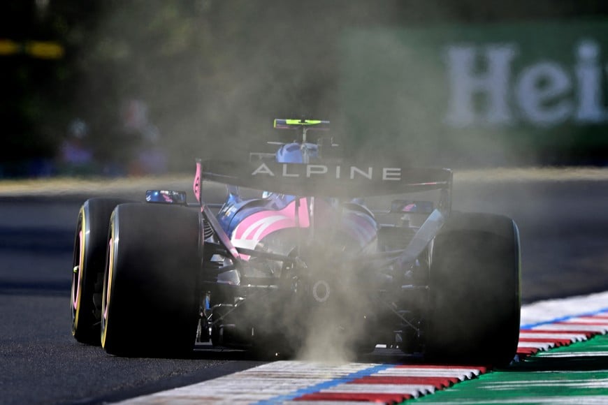 Formula One F1 - Hungarian Grand Prix - Hungaroring, Budapest, Hungary - July 24, 2026
Alpine's Franco Colapinto during practice REUTERS/Marton Monus