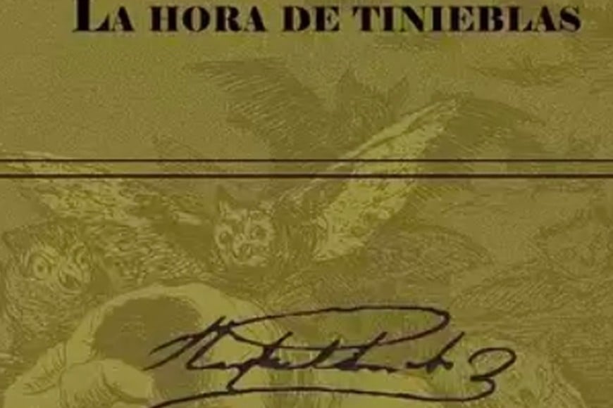Portada de la edición de "La hora de las tinieblas" aquí descripta.