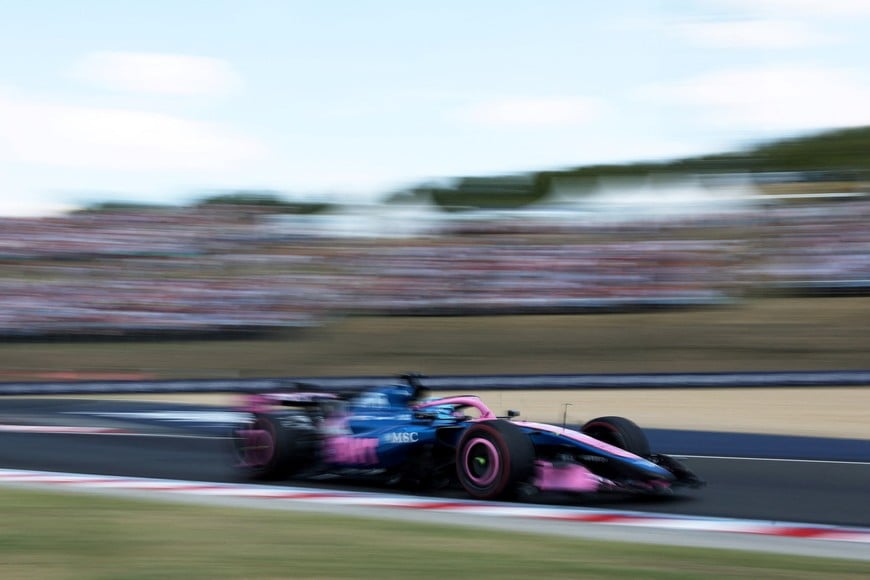 Formula One F1 - Hungarian Grand Prix - Hungaroring, Budapest, Hungary - July 25, 2026
Alpine's Franco Colapinto during practice REUTERS/Bernadett Szabo
