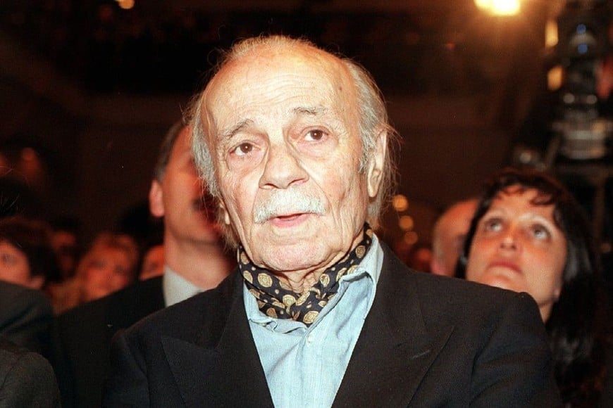 Sábato en su vejez. Foto: Archivo