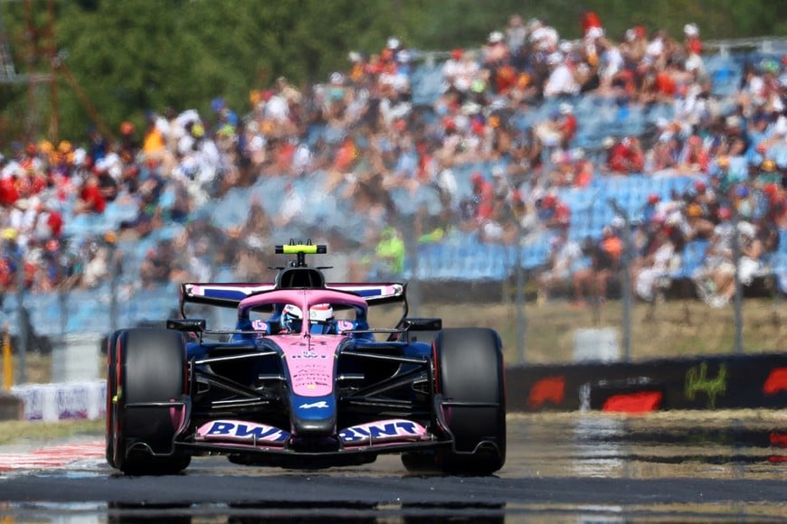 Formula One F1 - Hungarian Grand Prix - Hungaroring, Budapest, Hungary - July 25, 2026
Alpine's Franco Colapinto during practice REUTERS/Bernadett Szabo