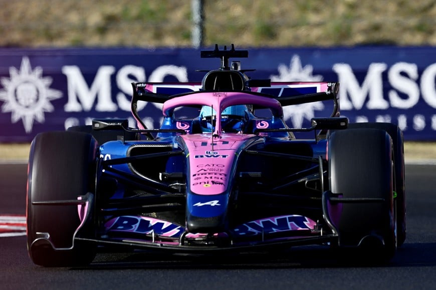 Formula One F1 - Hungarian Grand Prix - Hungaroring, Budapest, Hungary - July 24, 2026
Alpine's Pierre Gasly during practice REUTERS/Marton Monus