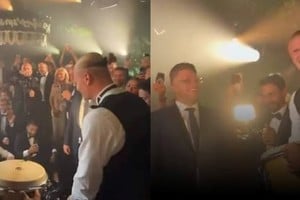 El remo vikingo regresó de la mano de Haaland en una boda repleta de figuras del fútbol.