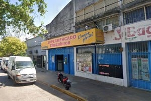 El hecho se produjo en un super de Chacabuco al 2300. Foto: Google Street View