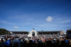 La Sociedad Rural Argentina, liderada por Nicolás Pino, apoya la ley de tierras del gobierno de Milei, destacando el respeto a la propiedad privada como esencial para el sector. Foto: REUTERS / Mariana Nedelcu.