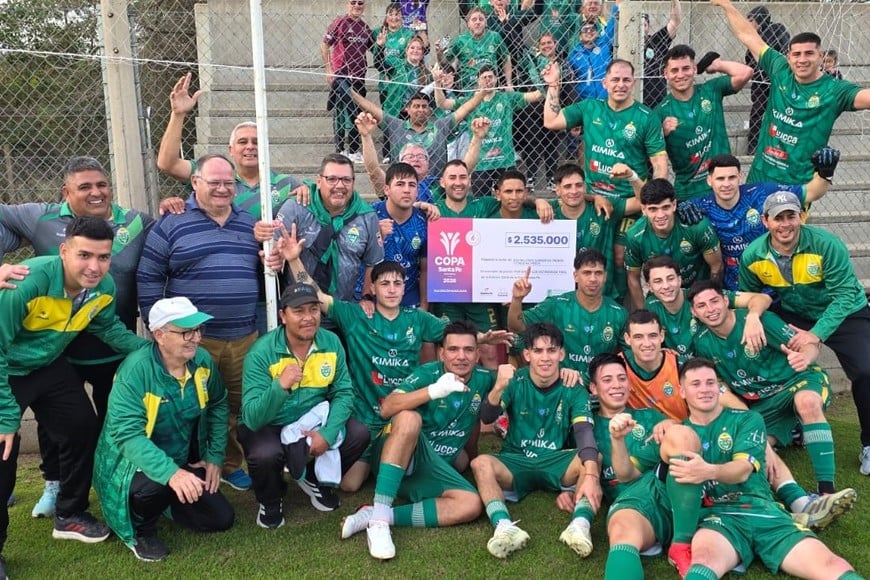 Atlético Tostado avanzó y espera por Unión. Foto: Prensa Copa Santa Fe.