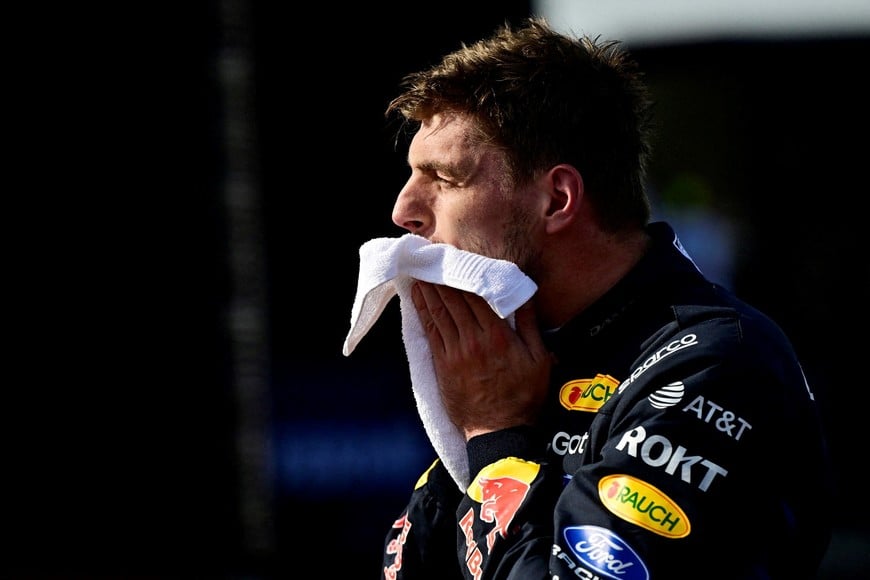 Formula One F1 - Hungarian Grand Prix - Hungaroring, Budapest, Hungary - July 26, 2026
Red Bull's Max Verstappen reacts after finishing second place in the Hungarian Grand Prix REUTERS/Marton Monus TPX IMAGES OF THE DAY