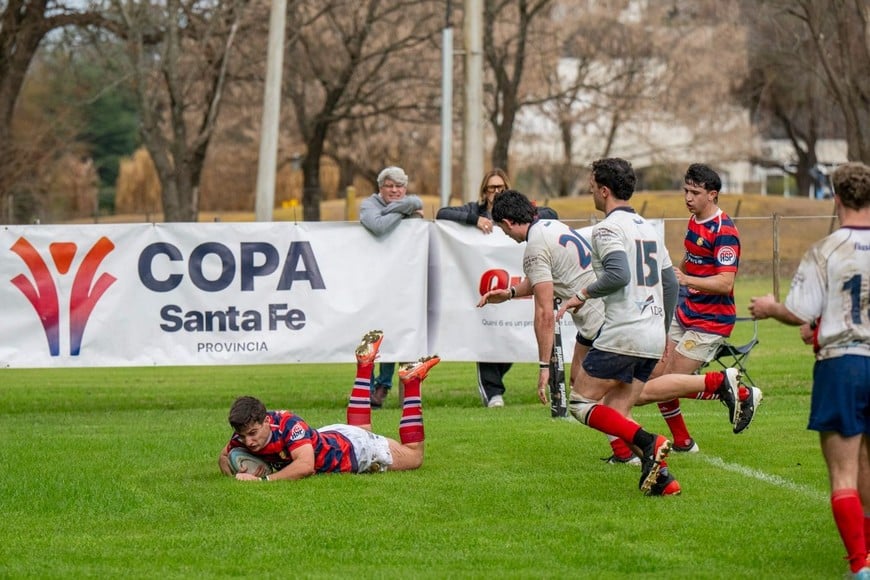 Jockey fue una aplanadora ante Los Pampas y goleó 74-7 por la Copa Santa Fe
