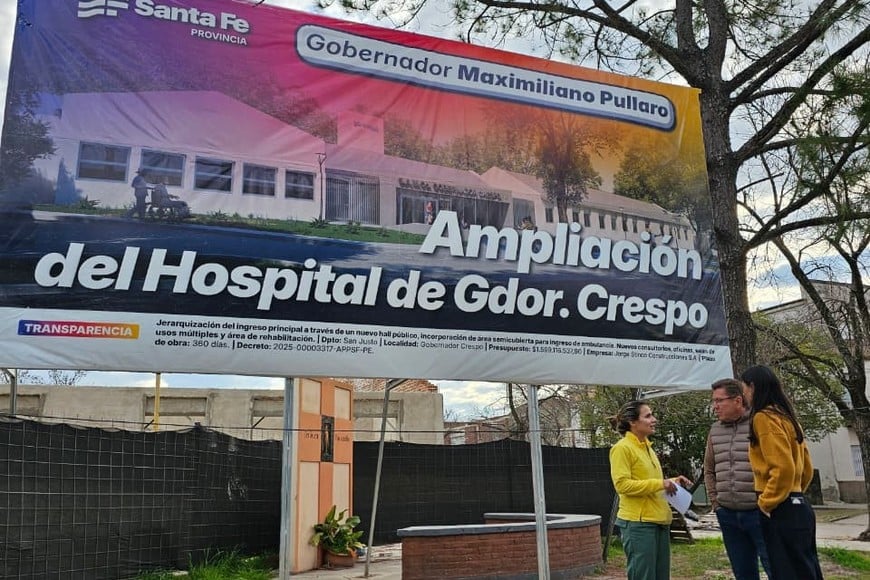 Borla recorrió obras en Colonia Dolores y Gobernador Crespo financiadas con programas provinciales