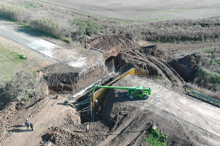 El reacondicionamiento del Arroyo Frías entra en su etapa final con un 90 % de avance