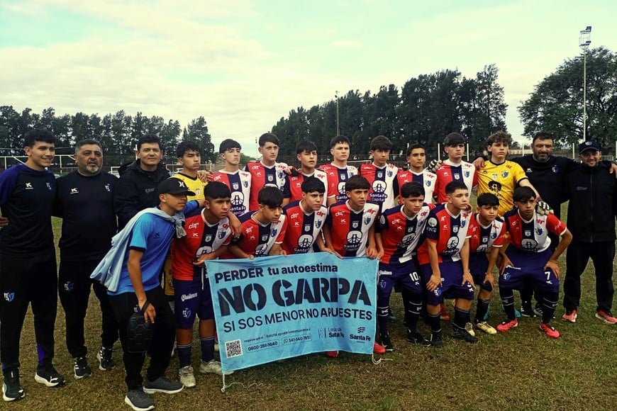Liga Santafesina de Fútbol, sub campeón. Gentileza.