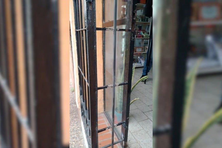 robo comercio Galicia y Mitre