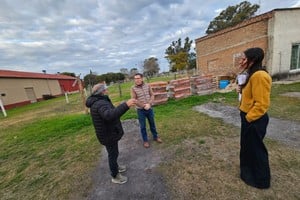 Borla recorrió obras en Colonia Dolores y Gobernador Crespo financiadas con programas provinciales