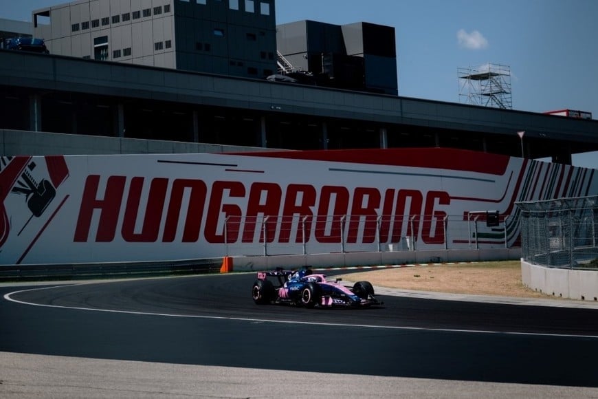 FRANCO Colapinto fue el más rápido en el primer día de pruebas de Pirelli en Hungría | HUNGARORING | ALPINE
