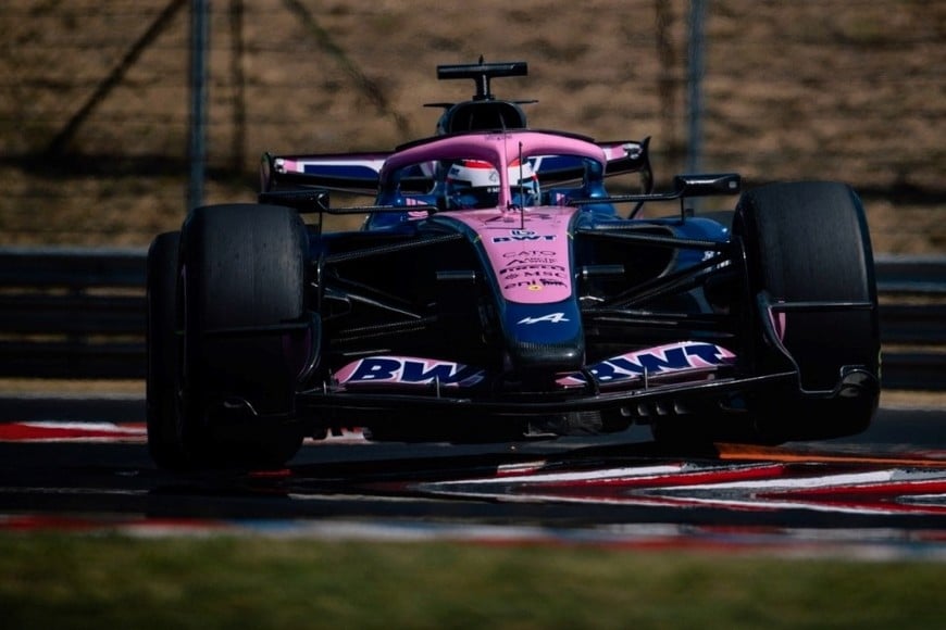 FRANCO Colapinto fue el más rápido en el primer día de pruebas de Pirelli en Hungría | HUNGARORING | ALPINE