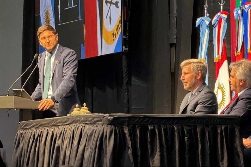 pullaro llaryora frigerio | Los tres gobernadores de la Región Centro reivindicaron la integración productiva.