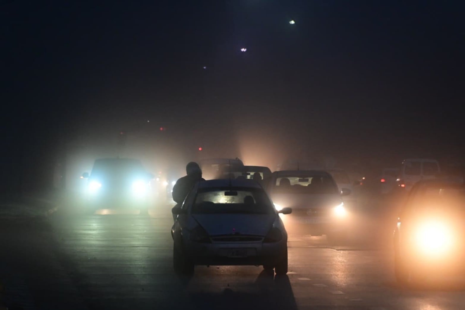 Postales de una Santa Fe cubierta por la neblina Créditos: Flavio Raina