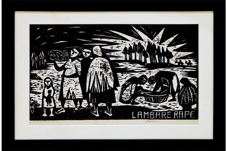 "Lambare Rape". Foto:  Verónica Torres Colección de Arte