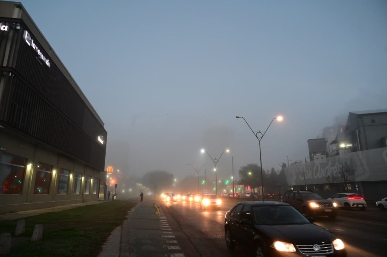Postales de una Santa Fe cubierta por la neblina Créditos: Flavio Raina