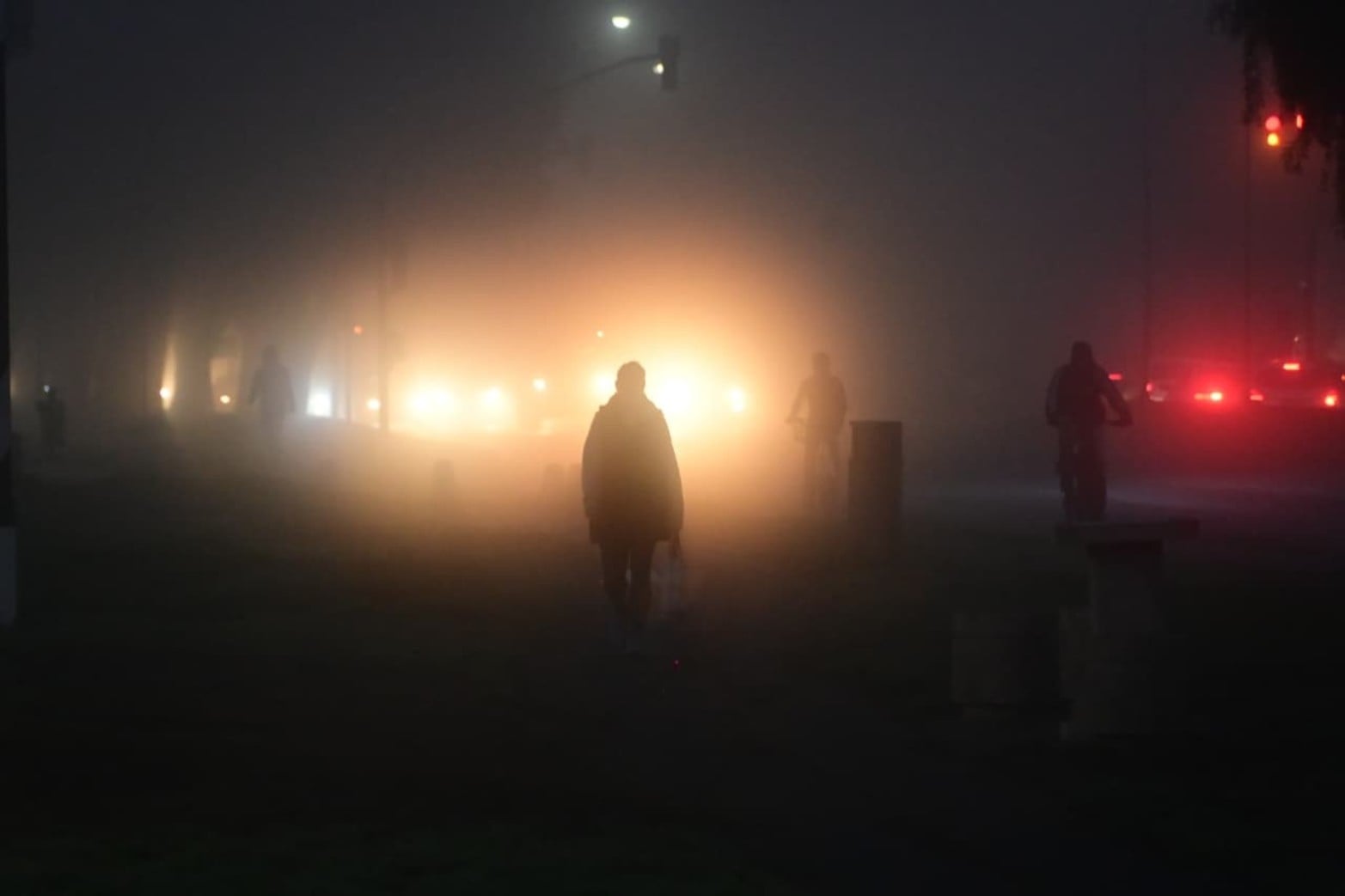 Postales de una Santa Fe cubierta por la neblina Créditos: Flavio Raina