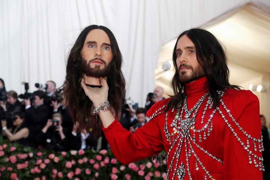 Metropolitan Museum of Art Costume Institute Gala - Met Gala - Camp: Notes on Fashion - Arrivals - New York City, U.S. - May 6, 2019 - Jared Leto. REUTERS/Mario Anzuoni TPX IMAGES OF THE DAY
