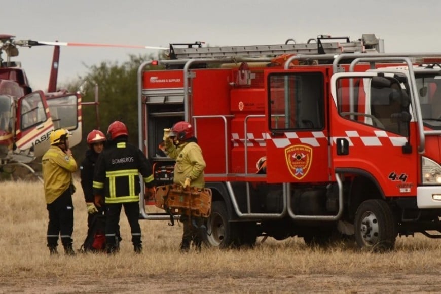 La aeronave cayó en una zona de difícil acceso, en Ischigualasto.