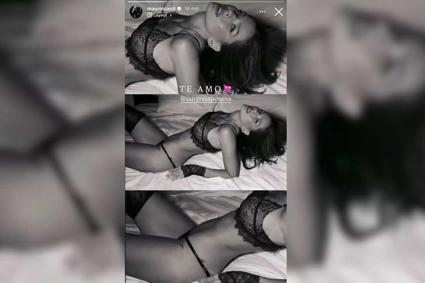 La publicación picante de Icardi.
