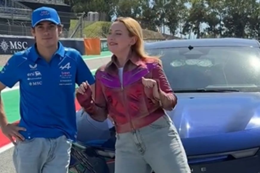 La joven estrella de Williams participó del popular segmento "Passenger Princess"