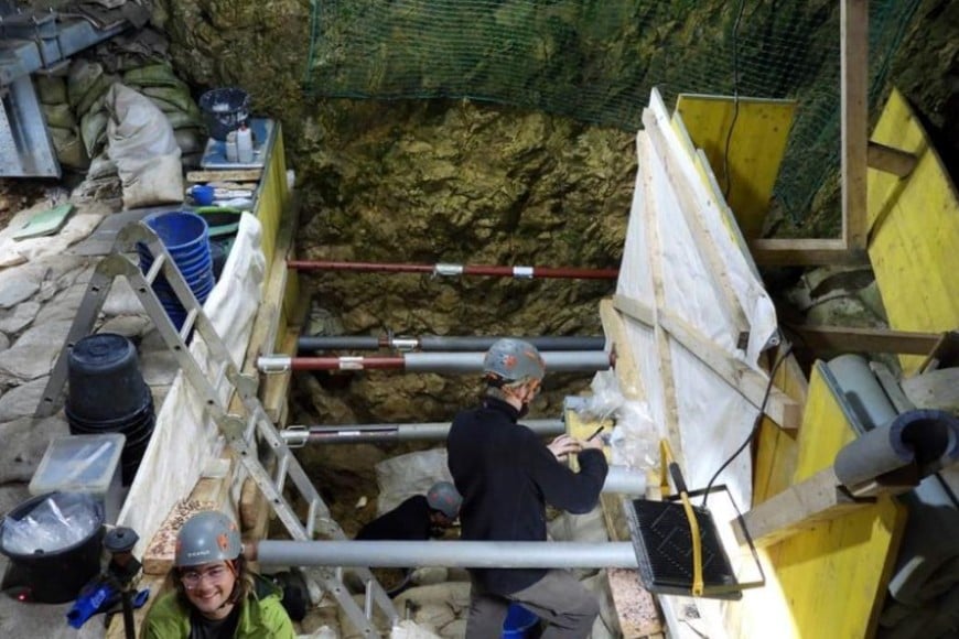 Las piezas fueron recuperadas de los estratos arqueológicos más profundos.