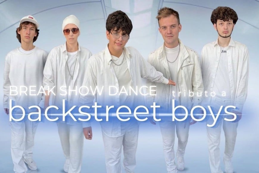 Break Show Dance: Tributo a Backstreet Boys. Foto: Gentileza producción