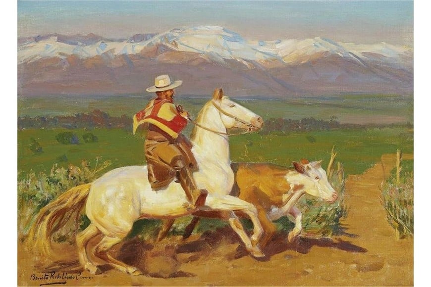 "El huaso". Foto: Colección particular