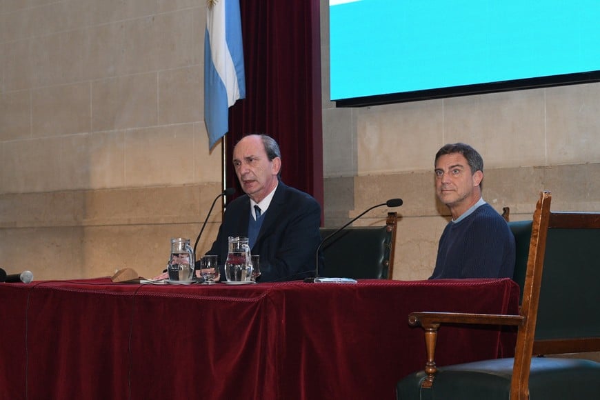 Stubrin preguntó por la IA; Malamud se declaró "ignorante".