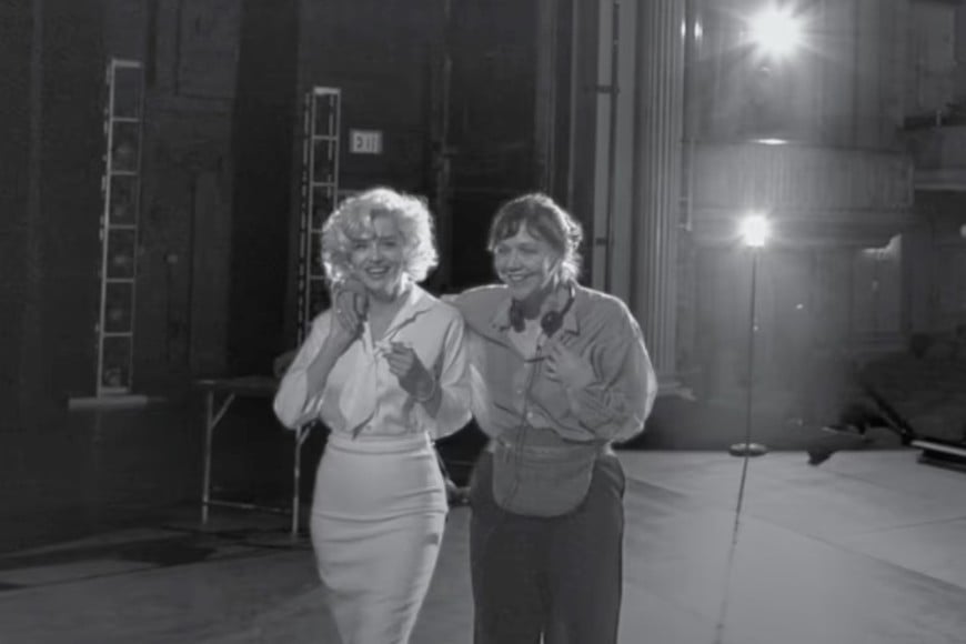 Dakota Johnson interpreta a Marilyn Monroe en la película dirigida por Maggie Gyllenhaal.
