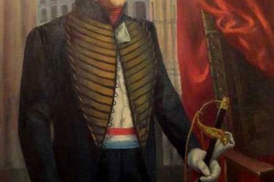 Retrato del Brigadier General Estanislao López, padre del federalismo argentino.