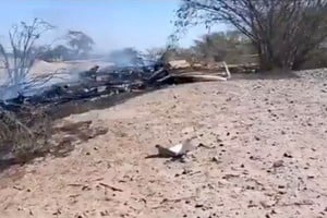 Las primeras imágenes e informaciones del lugar del siniestro dieron cuenta de un escenario desolador.