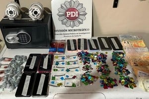 Los elementos secuestrados.