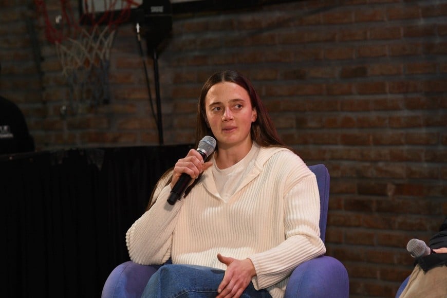 Stefanía Antoniazzi habló sobre el alto rendimiento deportivo.
