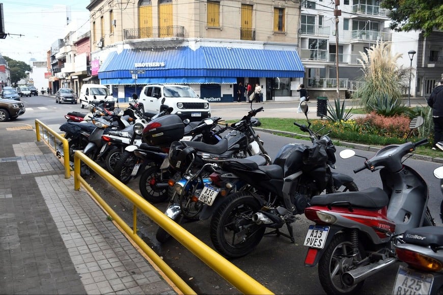 Las nuevas dársenas exclusivas para motos.
MCSF.
