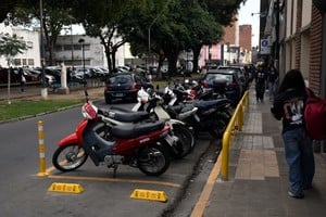 Las nuevas dársenas exclusivas para motos.
MCSF.