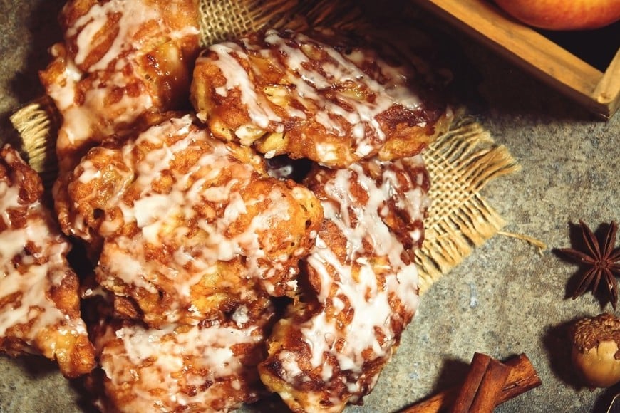 Los buñuelos son una alternativa práctica cuando se busca algo dulce para acompañar el mate.