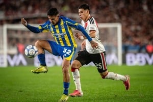 River vs Rosario Central. Foto: @RosarioCentral