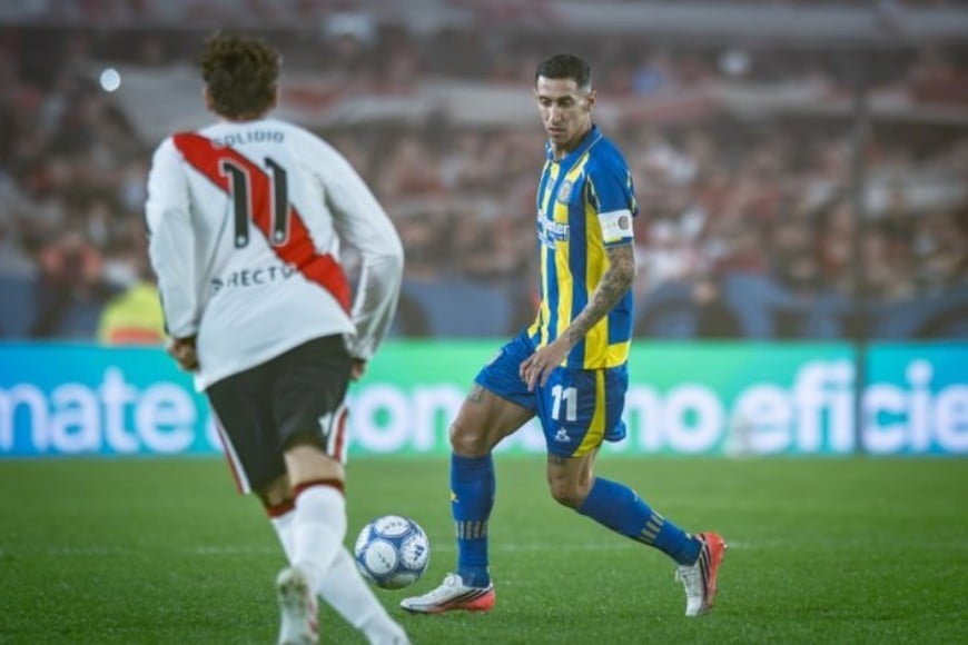 River vs Rosario Central. Foto: @RosarioCentral