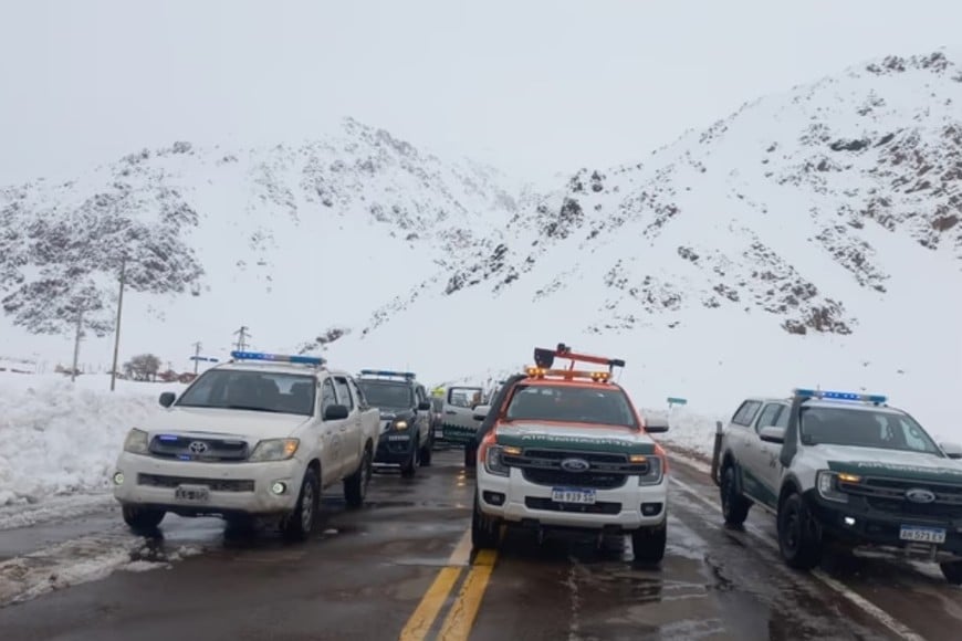 El operativo se desarrolló en uno de los sectores más visitados de la Ruta Nacional 7