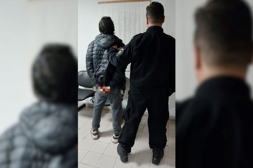 Detenidos con armas blancas en Santa Fe. Foto: Gentileza
