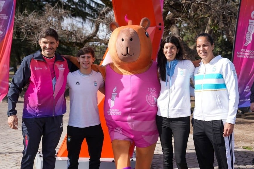 Rosario fue la primera ciudad sede en activar el reloj oficial de los Juegos Suramericanos 2026.